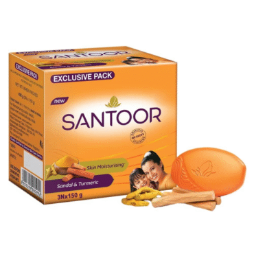 Santoor Soap Exclusive Pack 450g